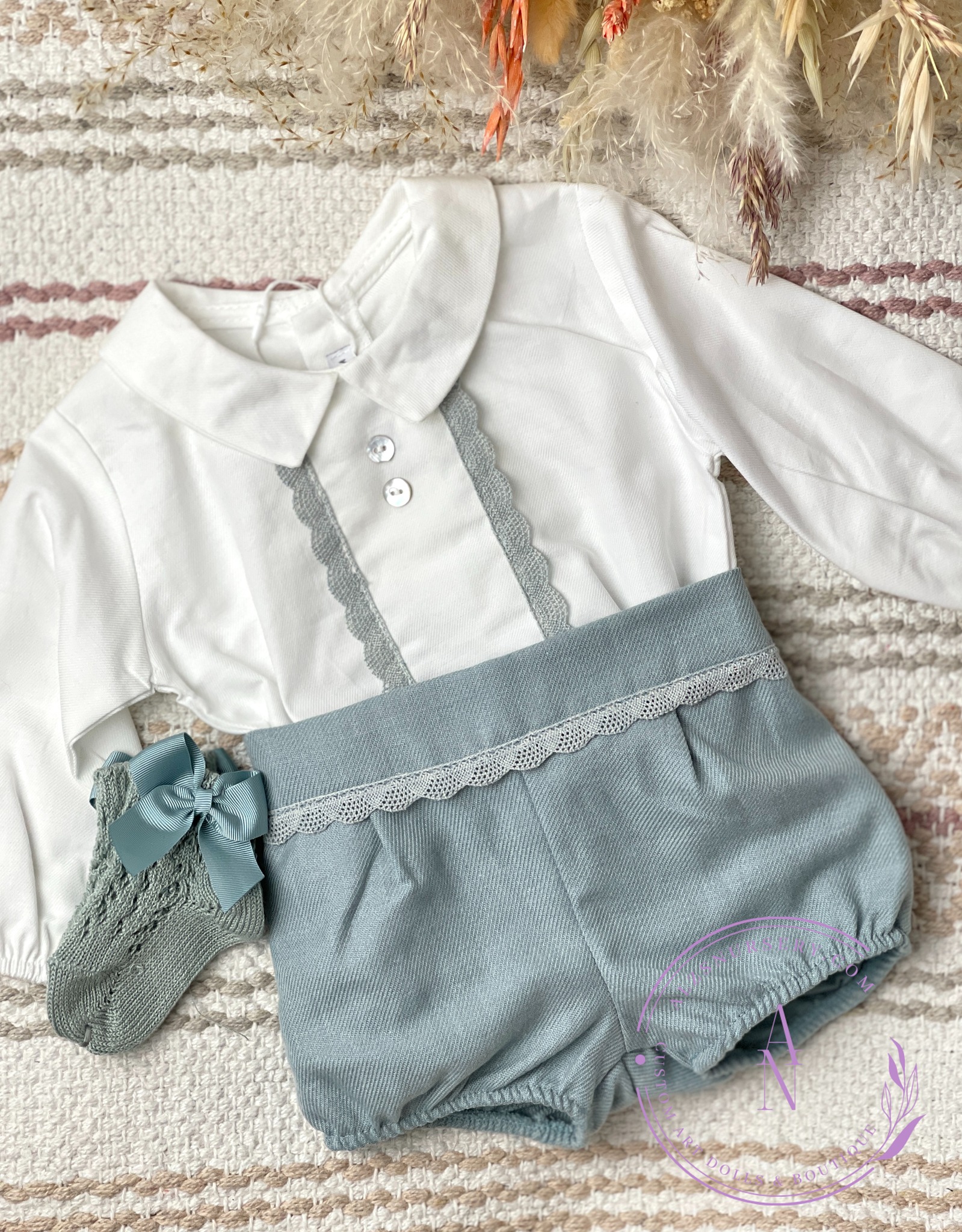 Boys Two Piece Knicker Set Alz's Nursery