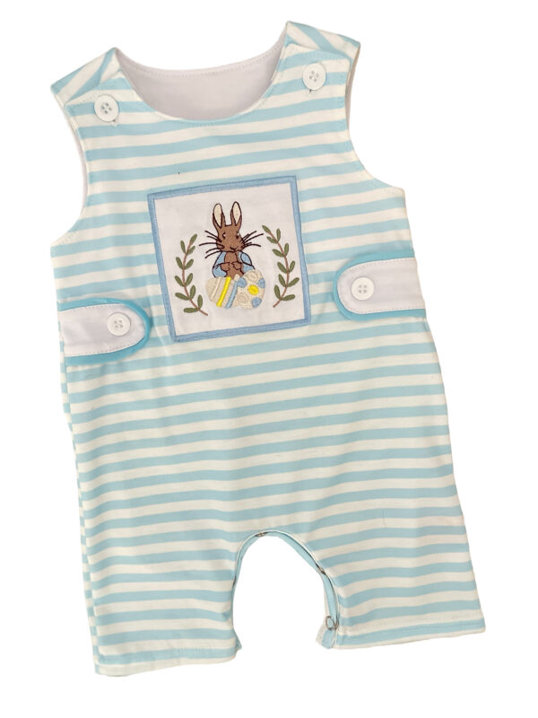 Bunny Striped Romper