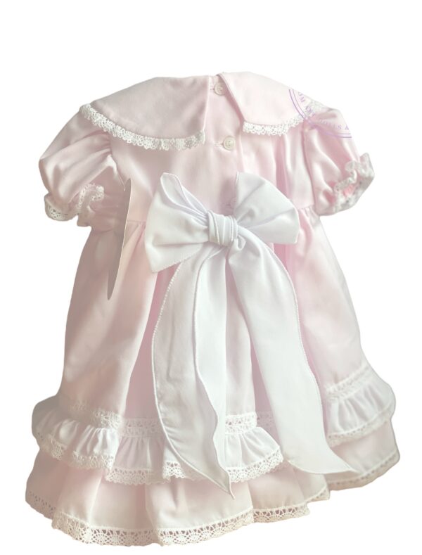 Sweet Baby Girls Heirloom Hand Embroidered Set with Pearls, sold by Alz’s Nursery