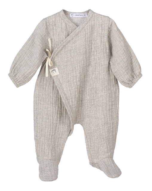 Newborn wrap around neutral Sleeper, sold by Alz's Baby Boutique
