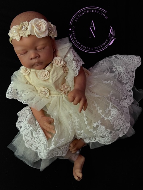 LE Roisin sculpted by Jamie Lynn Powers, brought to life by Ginger Kelly with Alz's Nursery