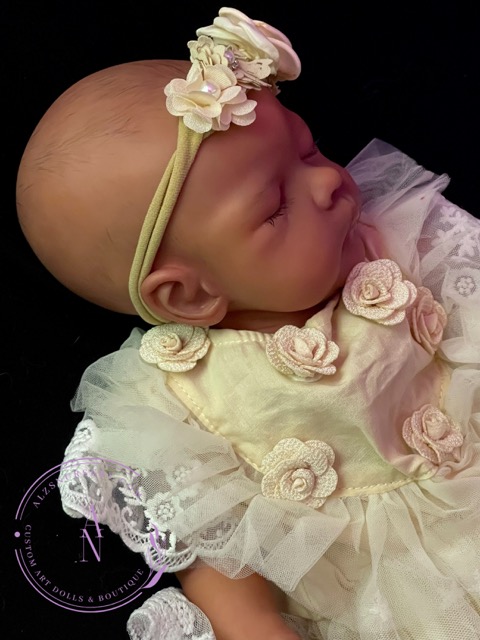 LE Roisin sculpted by Jamie Lynn Powers, brought to life by Ginger Kelly with Alz's Nursery