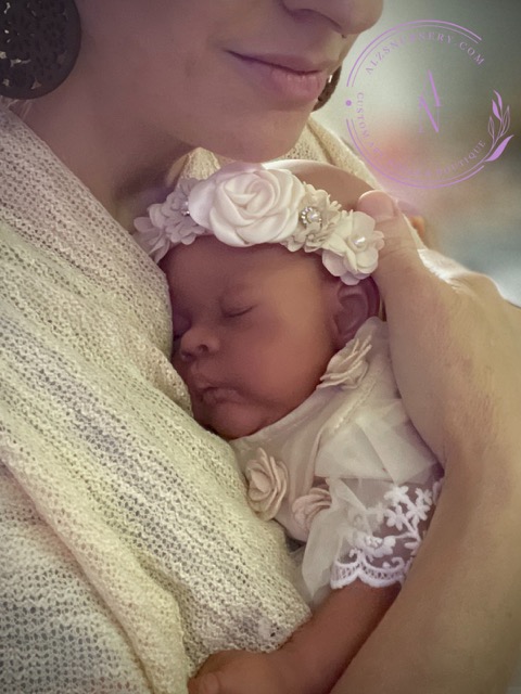LE Roisin sculpted by Jamie Lynn Powers, brought to life by Ginger Kelly with Alz's Nursery