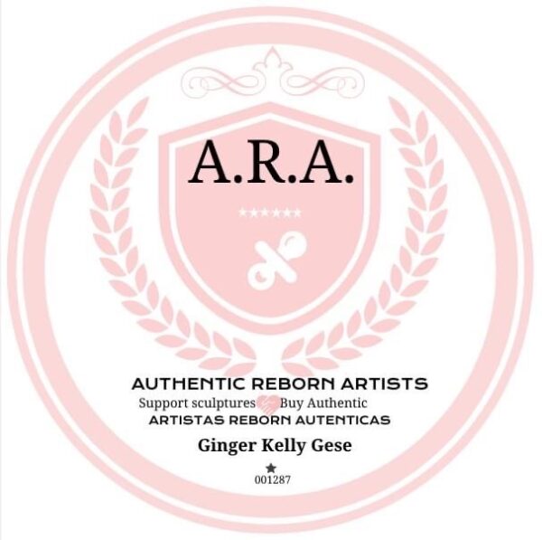 Authentic Reborn Artist, Ginger Kelly