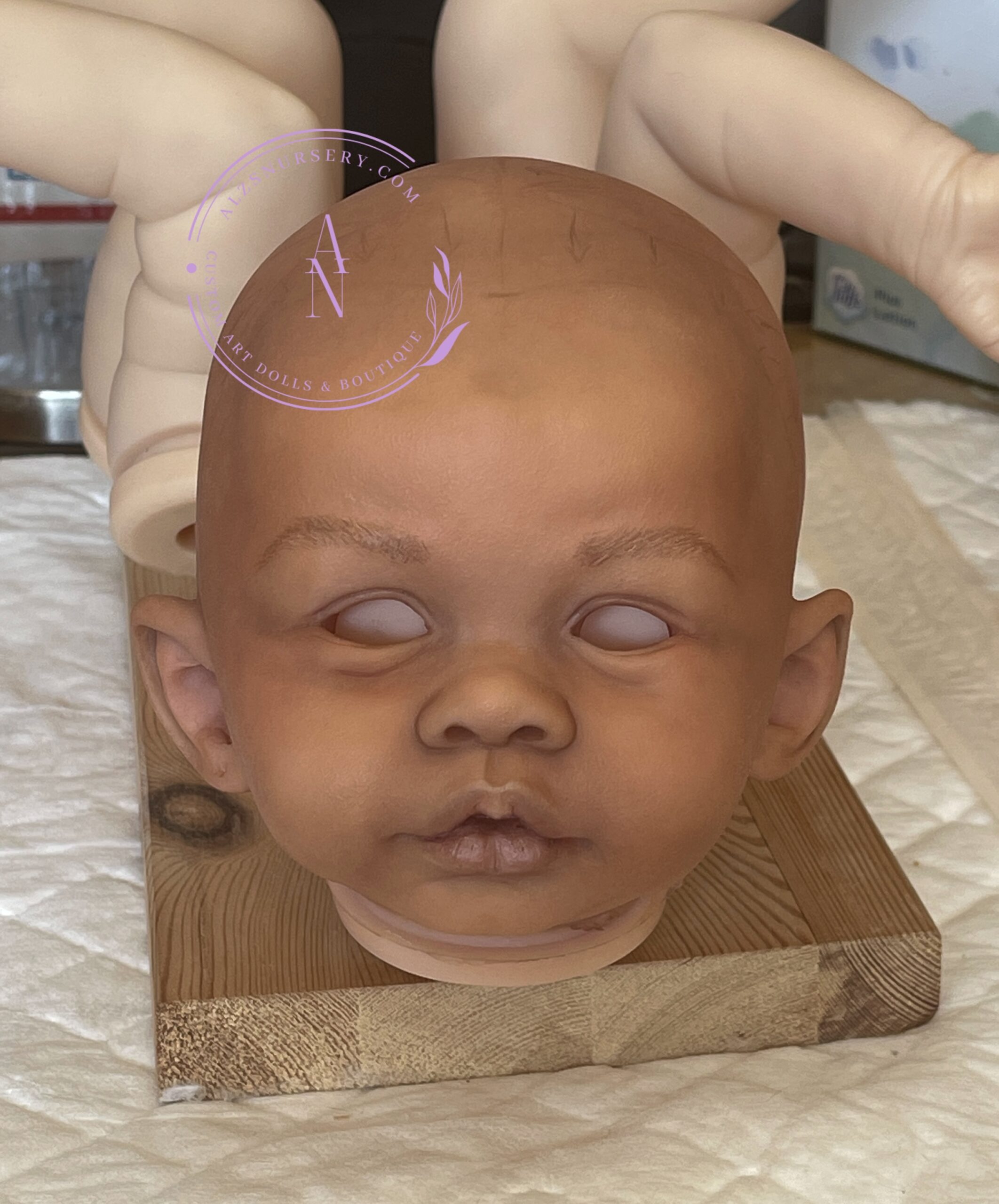 Zippy sculpt by Andrea Arcello, brought to life by Ginger Kelly with Alz’s Nursery