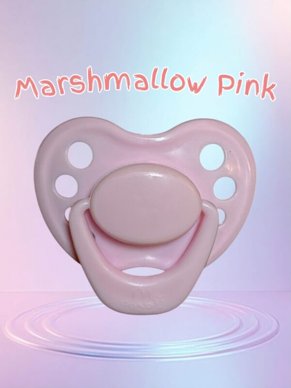 Pink Marshall Pacifier Sweetheart Newborn Pacifiers – Alz's Nursery