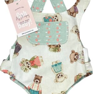 TenderNest™ Teal Teddy Doll Carrier