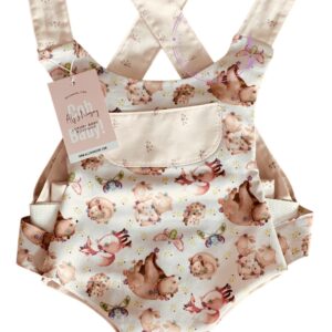 TenderNest™ Pink Forest Animal Doll Carrier