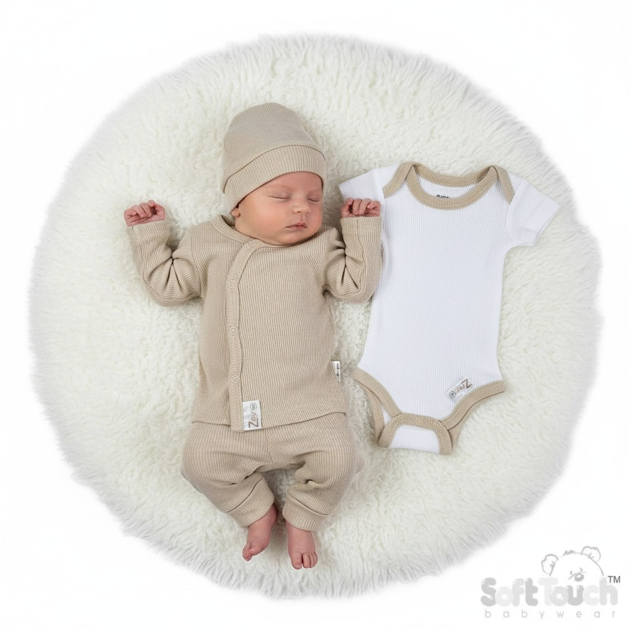 Natural Beige Baby Set