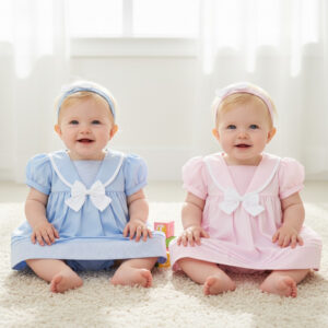 Baby Girls Sailor Dress Set