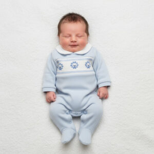 Smocked Lion Sleeper