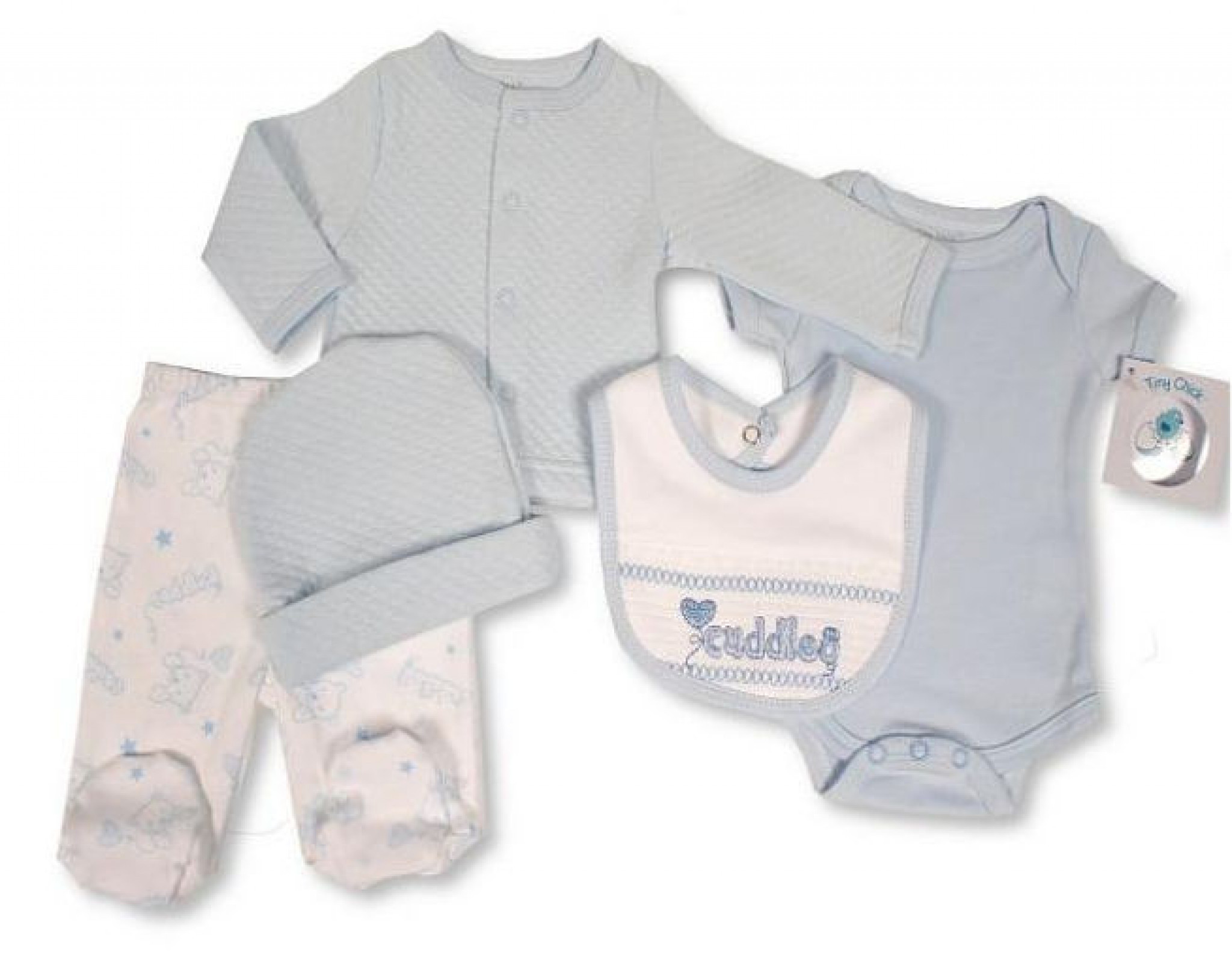 Quilted Embroidered Cuddle Set - Image 2