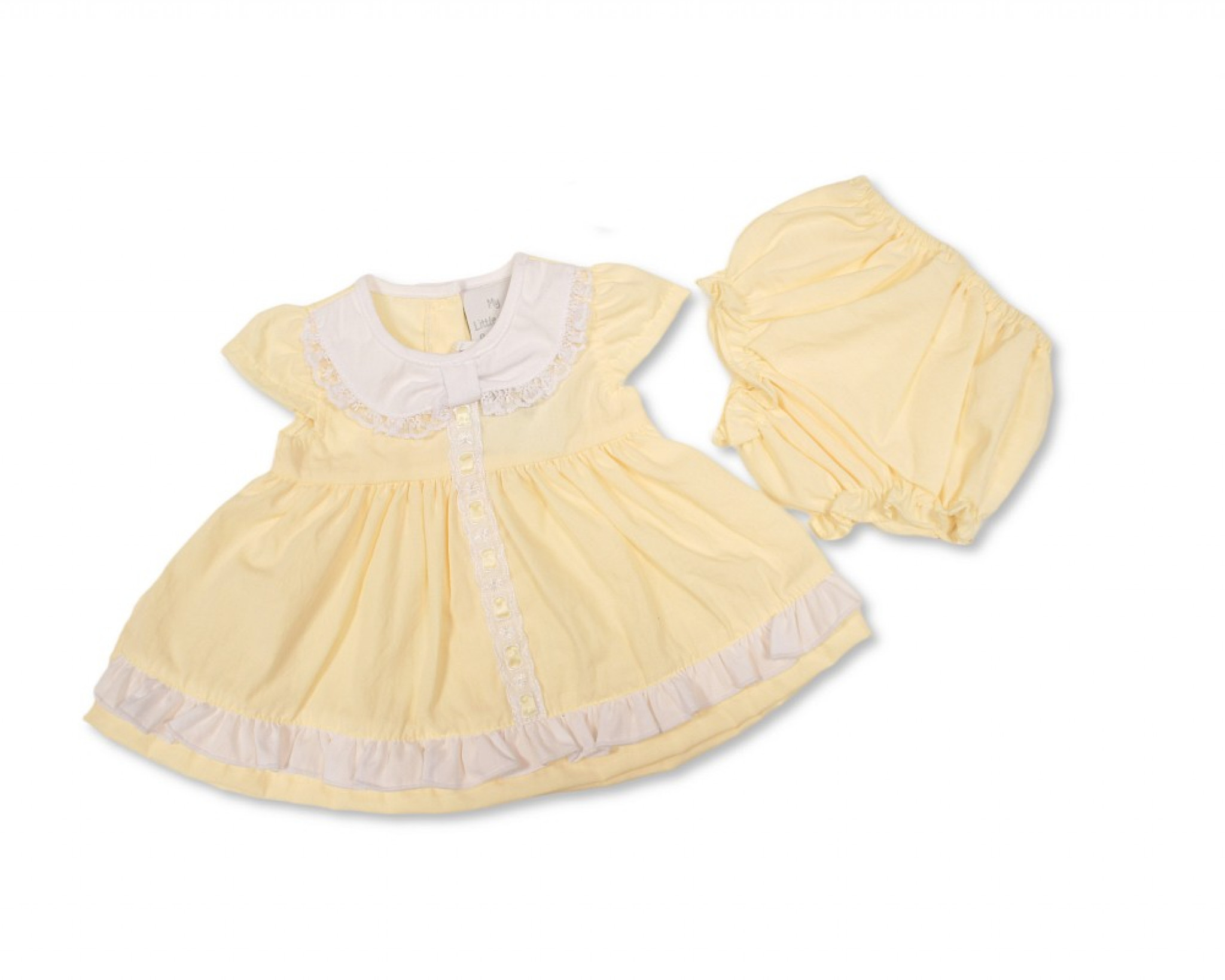 Butter Cream Dainty Dress Set - Image 2